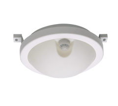 LED светильник 8Вт 4000K IP65 с датчиком движения круг накладной ЖКХ серия Standart