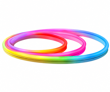 Неоновая LED лента 5050 60led IP65 RGB 220V 10W/m 10м