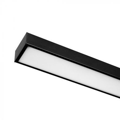 Лінійний профільний LED світильник 30Вт 4200К 1180х50х40 мм білий або чорний серія ЕСО