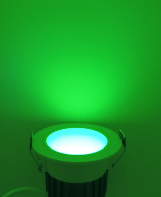LED светильник встроенный 6W RGB+2700-6500К круг серия PROFESSIONAL