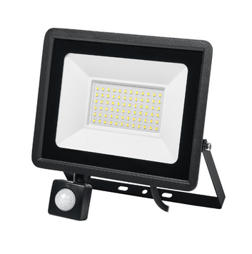 Світлодіодний прожектор LED 50W 6500K з датчиком руху SMD Серія Standart