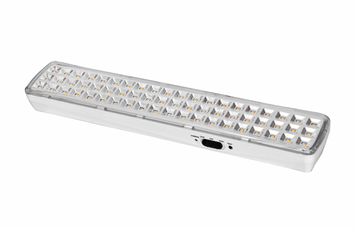 Аварійний акумуляторний LED світильник 4Вт 6500К 360x65x35мм серія ECO