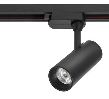 Трековый светильник LED 10W 4000K 24&deg; IP20 черный серия Standart