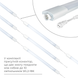 Лінійний LED світильник 18W 6400К 600мм IP65 серія ECO