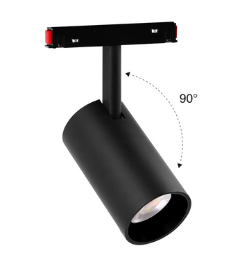 Магнитный трековый светильник 12Вт 2700-6500K 48В RF2.4G+ZigBee+radio DMX512 серия PROFESSIONAL