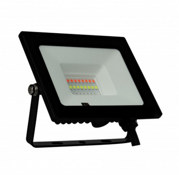 Светодиодный прожектор LED 20W RGB SMD черный серия STANDART