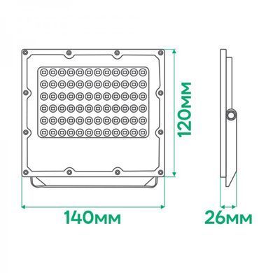 Светодиодный прожектор LED 30W 6500K SMD Серия Standart