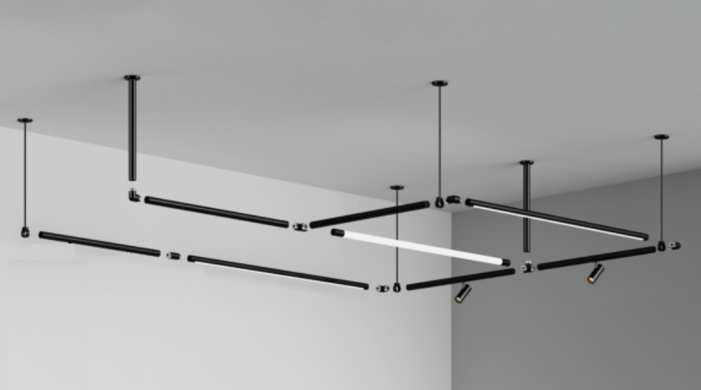 Трековый LED светильник 6Вт 24&deg; 3000-6000K CCT 33х85мм 24V черный серия PROFESSIONAL
