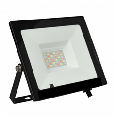 Світлодіодний прожектор LED 50W RGB SMD чорний серія STANDART