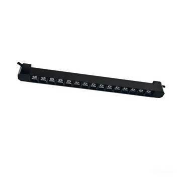 Линейный трековый LED светильник 30Вт 4200K черный серия STANDART