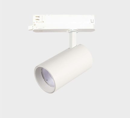 Трековий LED світильник трифазний 30Вт 15&deg; 45&deg; 3000К 4000К 80х145мм IP40 білий серія PROFESSIONAL