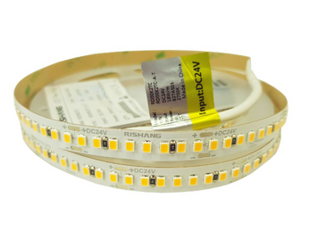 LED лента RISHANG 2835 192led IP20 2700K 24V 18W/m 2590lm/m серія RD