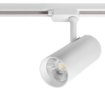 Трековый светильник LED 30W 4000K 36&deg; IP20 белый серия Standart