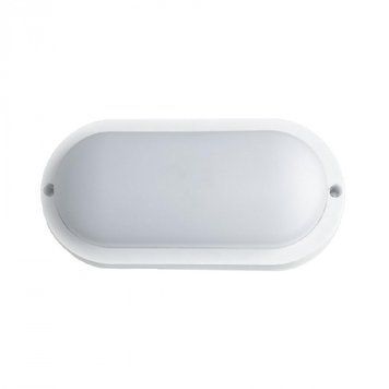 LED світильник 15Вт 6500K овал накладний ЖКГ серія ECO