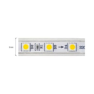 LED лента 5050 60led IP65 3000K 12V 14,4W/m