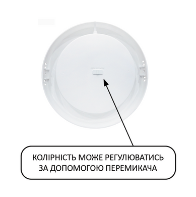 LED светильник накладной 36W с переключателем цвета 3000K 4000K 6500K круг серия STANDART