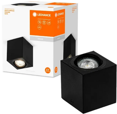 Точковий накладний SPOT SURFACE SQUARE BK GU10 LEDVANCE