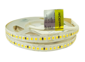 LED лента RISHANG 2835 192led IP20 4000K 24V 18W/m 2880lm/m серія RD