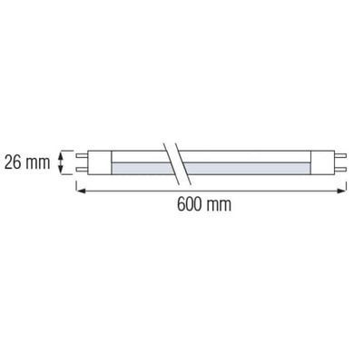 LED лампа 9Вт T8 G13 6400K серія STANDART