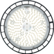 LED світильник 80Вт HIGH BAY Granit IP65 0-10V 13000lm 840 MB Sylvania