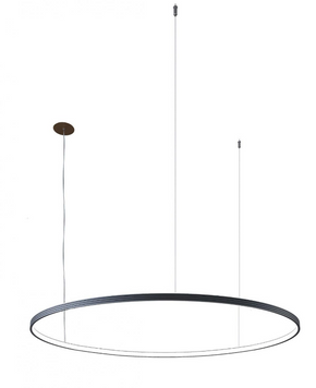 Кольцевой LED светильники 24Вт 3000К 4000K IP20 &Oslash;400х600-1500мм серия PROFESSIONAL белый/черный/алюминиевый