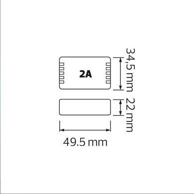 Контроллер RGB 72W 12V IP20 серия Standart