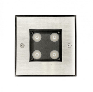 Тротуарный LED светильник 4Вт 3000К 130х130х130мм серия PROFESSIONAL