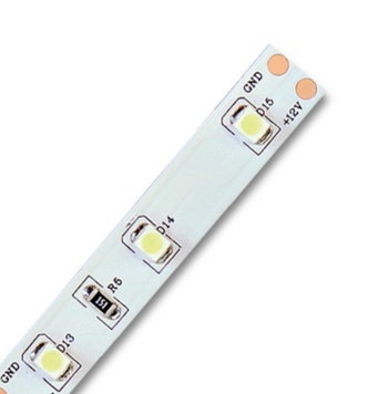 LED лента 2835 60led IP20 3000К 12V 4,8W/m 300lm/m
