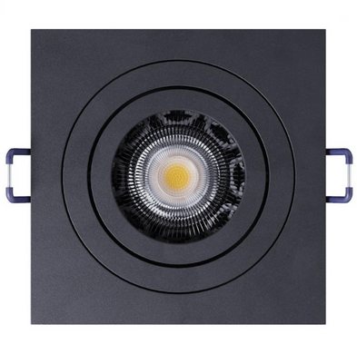 Карданный светильник под лампу GU10 IP20 92х92х25мм серия PROFESSIONAL