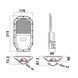 Уличный консольный LED светильник 50Вт 6400К SMD серия Standart