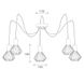 Люстра павук Diadem на п'ять плафонів NL 2215-5