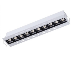 Точечный врезной LED светильник 20Вт 3000K 49х277х35мм IP20 серия PROFESSIONAL