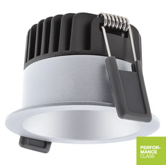 Точковий врізний LED світильник LEDVANCE 8W 3000K 36° IP44/20 серія PROFESSIONAL сірий