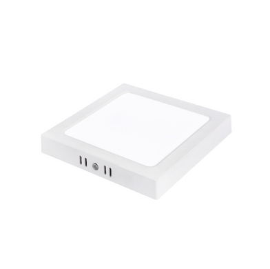 LED светильник встроенный 12W с переключателем цвета 3000K 4000K 6500K квадрат серия STANDART