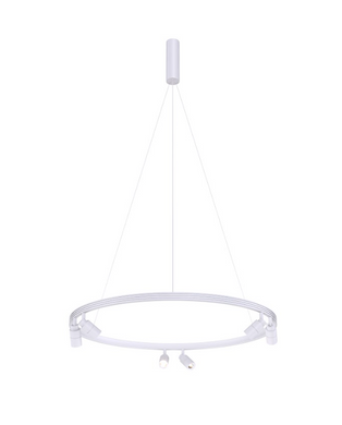Кільцевий LED світильники 30Вт 3000К 4000К IP20 &Oslash;1200х600-1500мм серія PROFESSIONAL білий/чорний