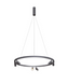 Кільцевий LED світильники 30Вт 3000К 4000К IP20 &Oslash;1200х600-1500мм серія PROFESSIONAL білий/чорний