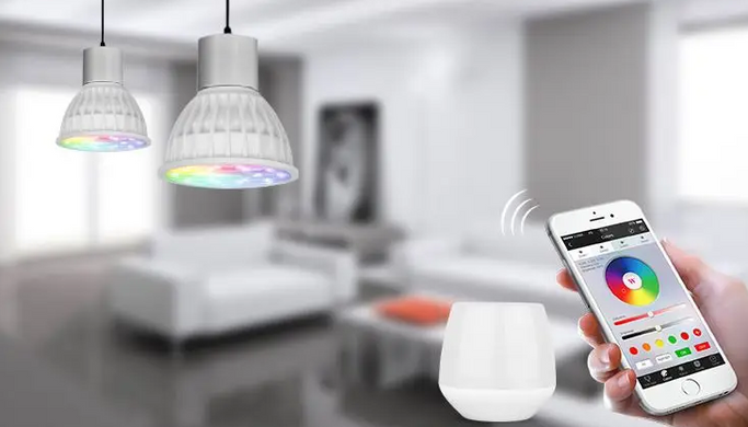 LED лампа 4Вт MR16 RGB + CCT 2700-6500K серия PROFESSIONAL
