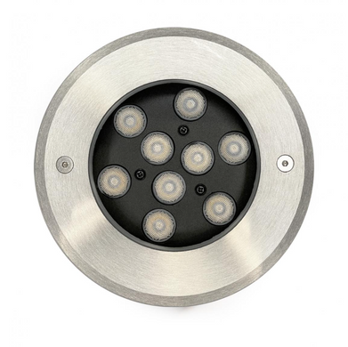 Тротуарный LED светильник 9Вт 3000К &Oslash;160х80мм серия PROFESSIONAL